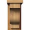 Ekena Millwork Newport Rough Sawn Corbel w/Backplate, Western Red Cedar, 6"W x 12"D x 12"H COR06X12X12NEW01RWR - alternate 4